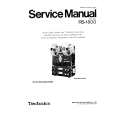 TECHNICS RS-1800 Instrukcja Serwisowa