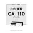 FISHER CA-110 Instrukcja Serwisowa