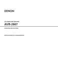 DENON AVR2807 Instrukcja Obsługi