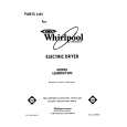 WHIRLPOOL LE6800XTW0 Katalog Części
