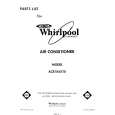 WHIRLPOOL ACE184XT0 Katalog Części
