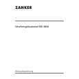 ZANKER GW3850W Instrukcja Obsługi