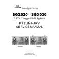 JBL SG3030 Instrukcja Serwisowa
