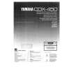 YAMAHA CDX-450 Instrukcja Obsługi