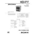 SONY HCDV717 Instrukcja Serwisowa