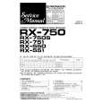 PIONEER RX-751 Instrukcja Serwisowa