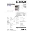 AIWA CX-LEM200 Instrukcja Serwisowa