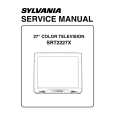 SYLVANIA SRT2227X Instrukcja Serwisowa