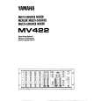 YAMAHA MV422 Instrukcja Obsługi