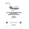 WHIRLPOOL SF332BEWN0 Katalog Części