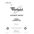 WHIRLPOOL LA6300XTG0 Katalog Części