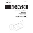 TEAC MC-DV250 Instrukcja Obsługi