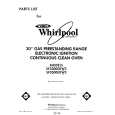 WHIRLPOOL SF3300ERW2 Katalog Części