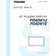 TOSHIBA PD42W1E Instrukcja Serwisowa