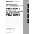 PIONEER PRA-BD12 Instrukcja Obsługi