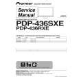 PIONEER PDP-436RXE/WYVI51 Instrukcja Serwisowa