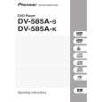 PIONEER DV-585A-S/WVXTL5 Instrukcja Obsługi