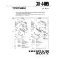 SONY XR-4409 Instrukcja Serwisowa