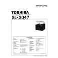 TOSHIBA SL-3047 Instrukcja Serwisowa