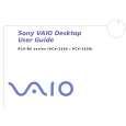 SONY PCV-RS202 VAIO Instrukcja Obsługi