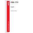 AEG EWA 1751 CORDLESS Instrukcja Obsługi