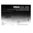 YAMAHA MX-55 Instrukcja Obsługi