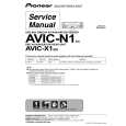 PIONEER AVIC-X1/XU/EW Instrukcja Serwisowa