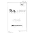 NIKON FAA38001 Katalog Części