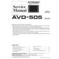 PIONEER AVD-505/US Instrukcja Serwisowa