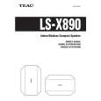 TEAC LS-X890 Instrukcja Obsługi