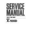 AKAI X-100D Instrukcja Serwisowa