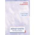ARTHUR MARTIN ELECTROLUX AW563F Instrukcja Obsługi