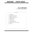 SHARP MX-LCX1 Katalog Części
