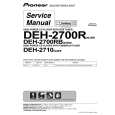 PIONEER DEH-2700RB/XU/EW Instrukcja Serwisowa