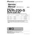 PIONEER DVR-230-AV/WYXV52 Instrukcja Serwisowa