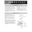 YAMAHA NS-C200 Instrukcja Obsługi