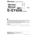 PIONEER S-ST606/XTW/WL5 Instrukcja Serwisowa