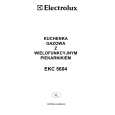 ELECTROLUX EKC5604 Instrukcja Obsługi