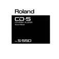 ROLAND CD-5 Instrukcja Obsługi