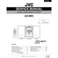 JVC UXM33 Instrukcja Serwisowa
