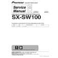 PIONEER SX-SW100/NAXCN5 Instrukcja Serwisowa