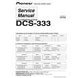 PIONEER DCS-333/NVXJ5 Instrukcja Serwisowa