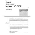 ROLAND JC-90 Instrukcja Obsługi