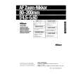 NIKON AF ZOOM-NIKKOR 80-200MM F/4.5-5.6D Instrukcja Obsługi