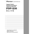 PIONEER PDP-S35/XTW/UC Instrukcja Obsługi