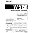 TEAC W515R Instrukcja Obsługi