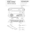KENWOOD KAC-X542 Instrukcja Serwisowa