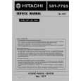 HITACHI SDT-7785 Instrukcja Serwisowa