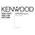 KENWOOD KRC-789 Instrukcja Obsługi