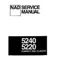 NAD 5240 Instrukcja Serwisowa